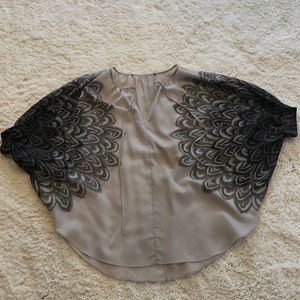 Angel wing blouse